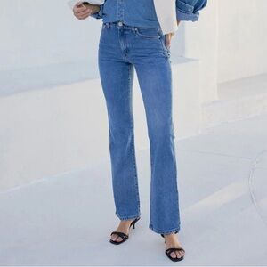 AYR Denim Jeans Mid-Rise Boot Cut Merci Beaucoup